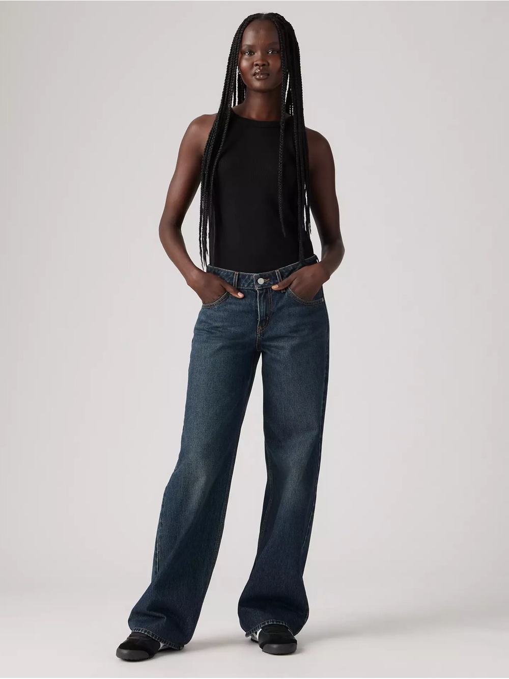 Levi's Low Loose Women’s Jeans - Tomorrow Morning: Dark Wash